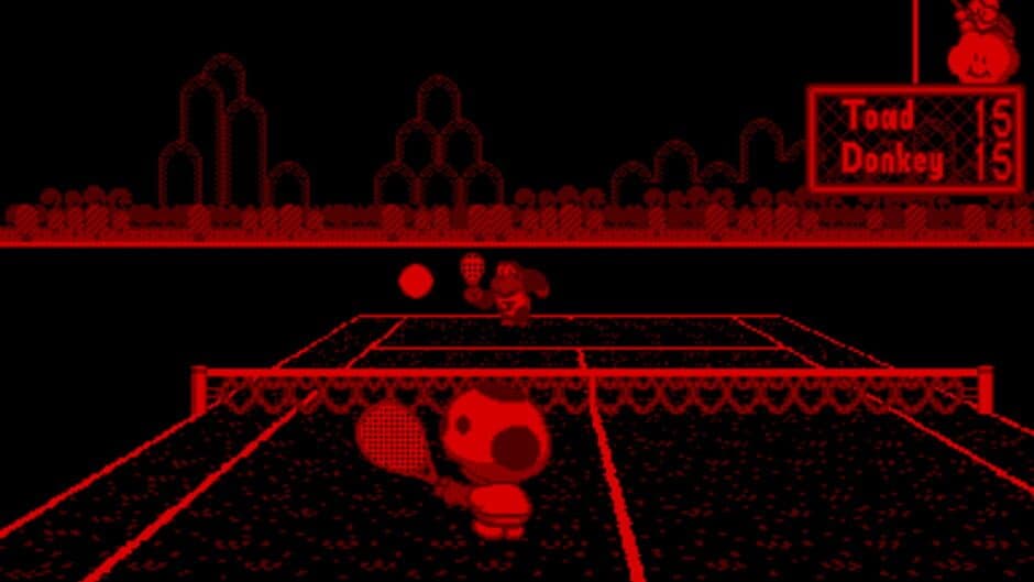 Mario's Tennis screenshot