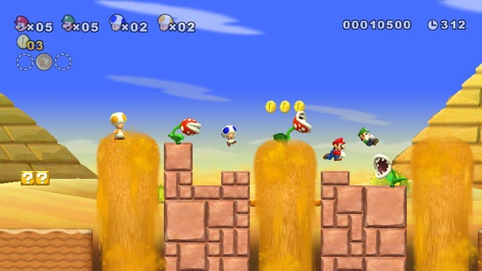 New Super Mario Bros. Wii screenshot
