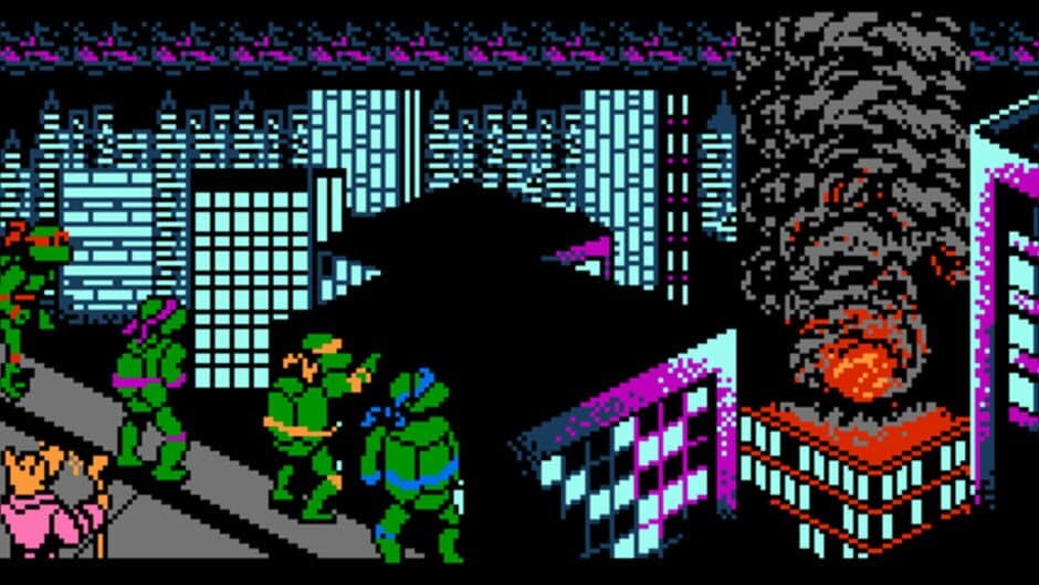 Teenage Mutant Ninja Turtles II: The Arcade Game screenshot