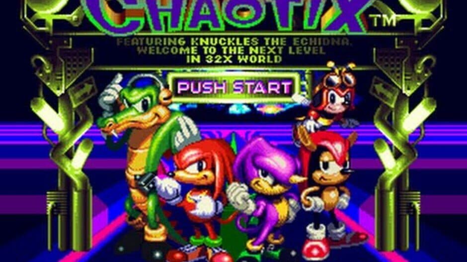 Knuckles' Chaotix screenshot