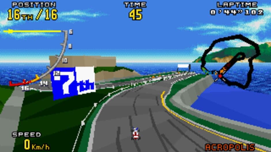 Virtua Racing Deluxe screenshot