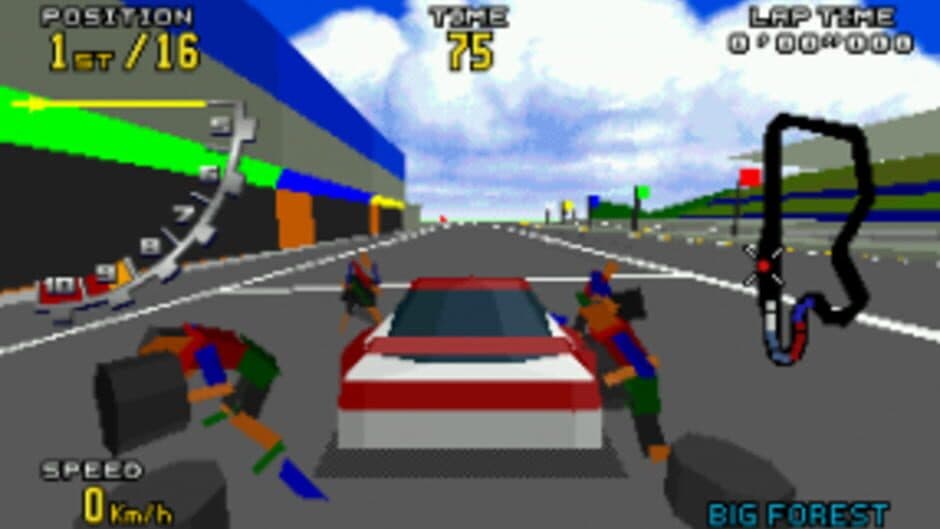 Virtua Racing Deluxe screenshot