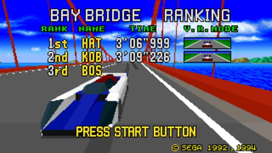 Virtua Racing Deluxe screenshot