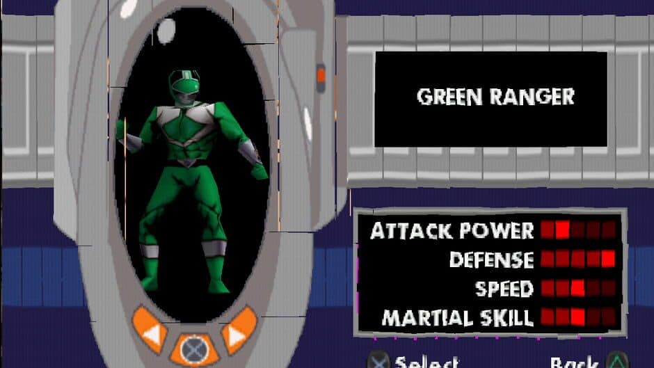 Power Rangers Time Force screenshot