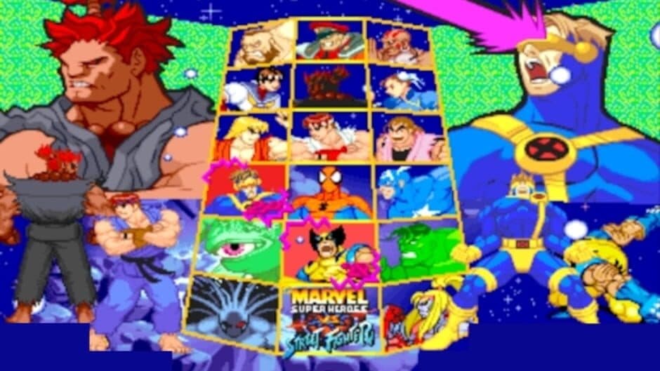 Marvel Super Heroes vs. Street Fighter screenshot