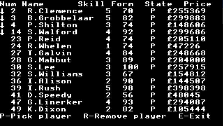 Soccer Manager screenshot
