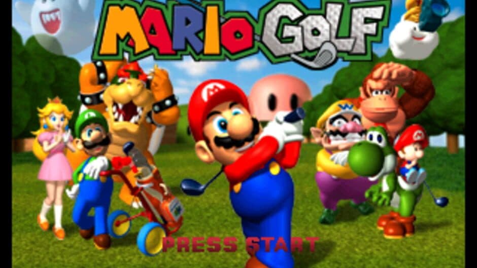 Mario Golf screenshot