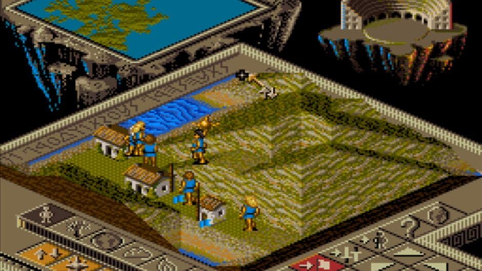 Populous II: Trials of the Olympian Gods screenshot