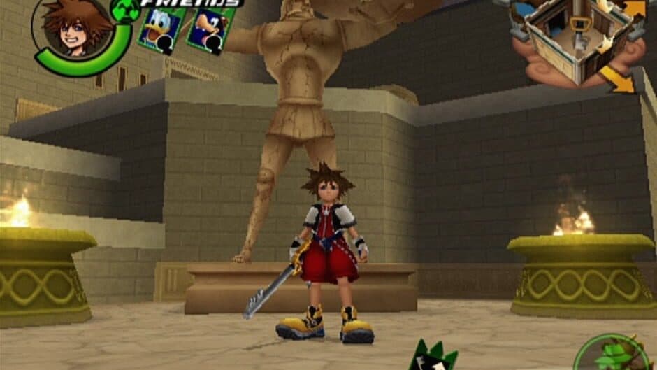 Kingdom Hearts Re:Chain of Memories screenshot