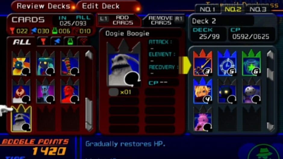 Kingdom Hearts Re:Chain of Memories screenshot