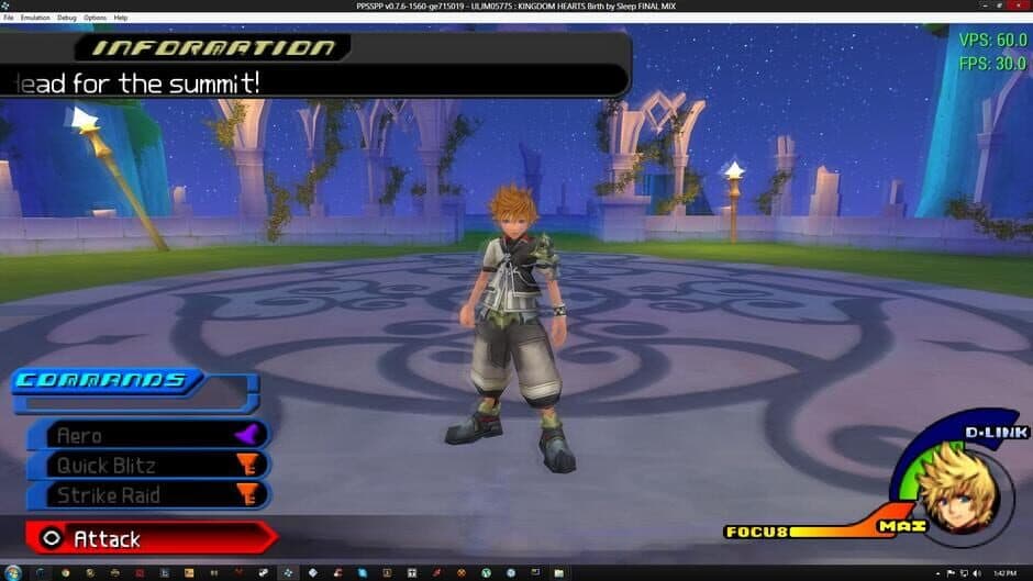 Kingdom Hearts Birth by Sleep Final Mix screenshot