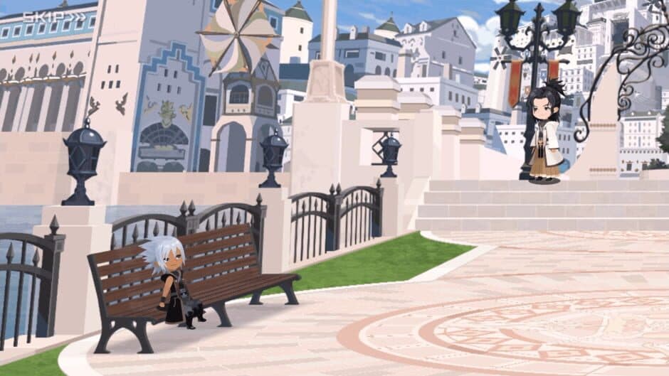 Kingdom Hearts Dark Road screenshot