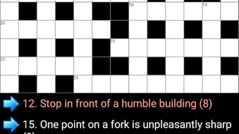 Cryptic Crosswords screenshot