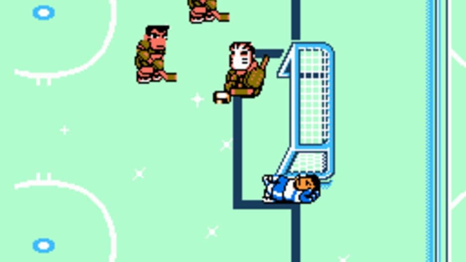 Go-Go! Nekketsu Hockey Club Slip-and-Slide Madness screenshot