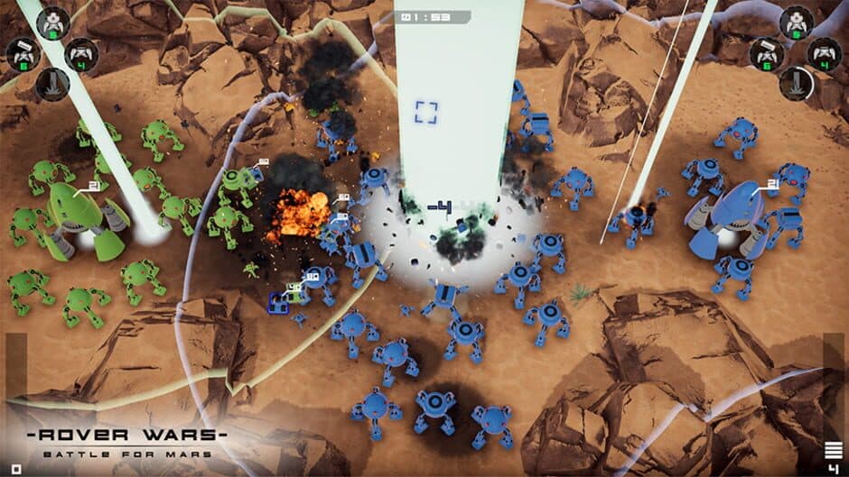 Rover Wars: Battle For Mars screenshot