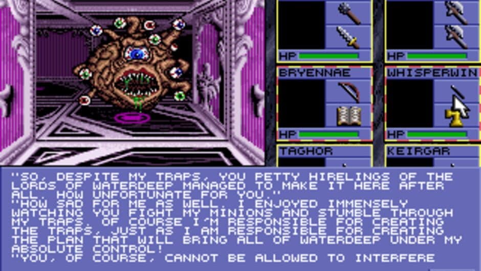 Eye of the Beholder screenshot