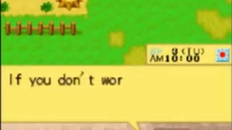 Harvest Moon DS Cute screenshot