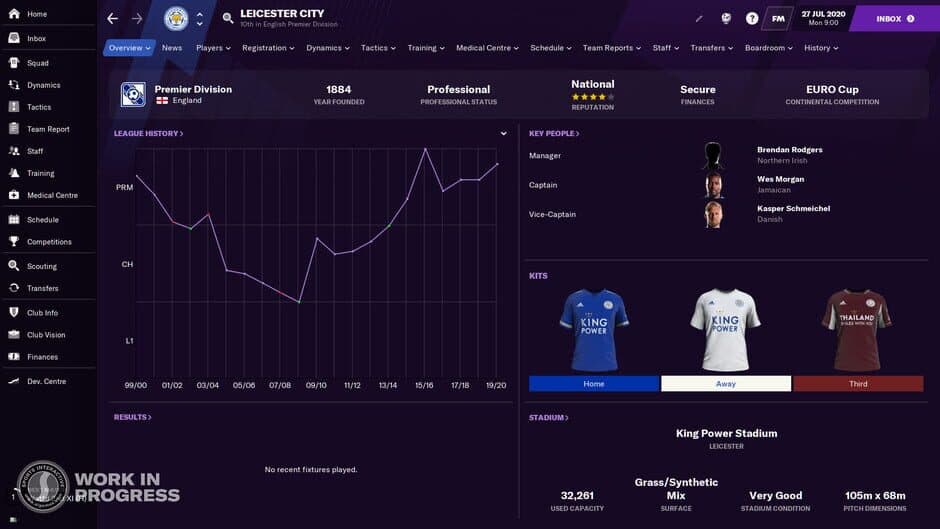 Football Manager 2021 screenshot