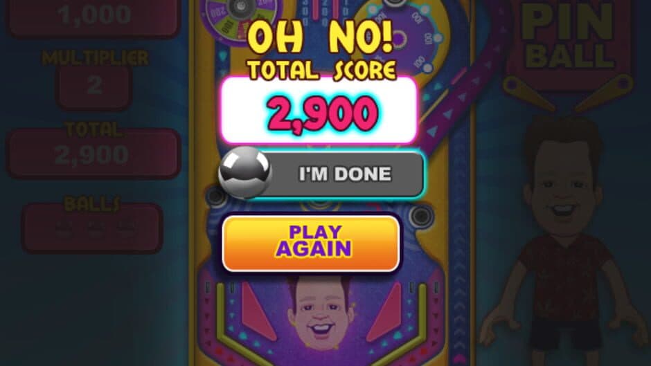 iCarly: Gibby Pinball screenshot