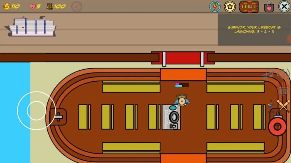 Zombies on a cruise screenshot