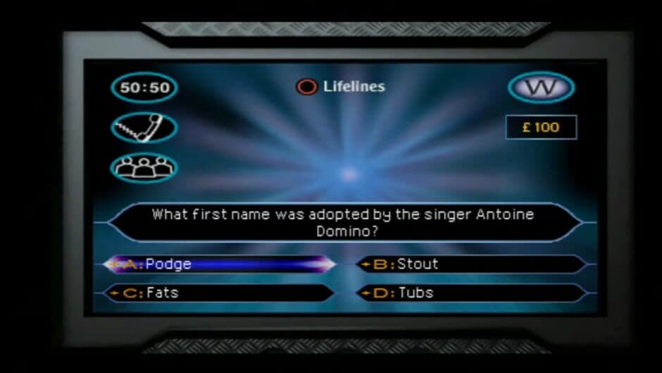 Who Wants to Be a Millionaire screenshot