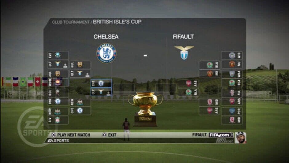 FIFA Soccer 09 screenshot