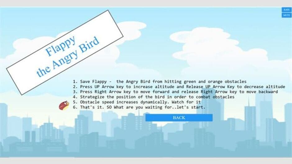 Flappy: The Angry Bird screenshot