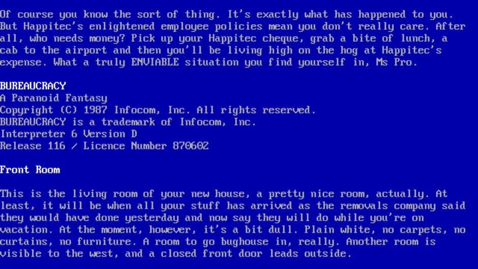 Bureaucracy screenshot
