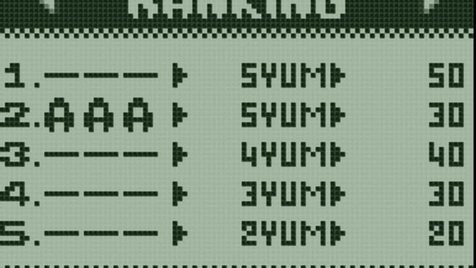 Pokémon Mini: Snorlax's Lunch Time screenshot