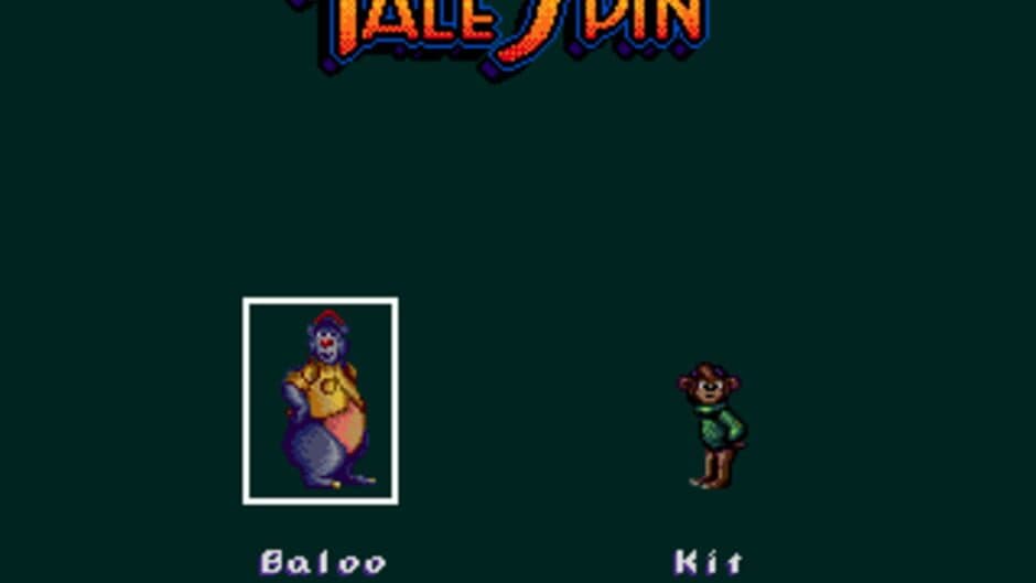 Disney's TaleSpin screenshot