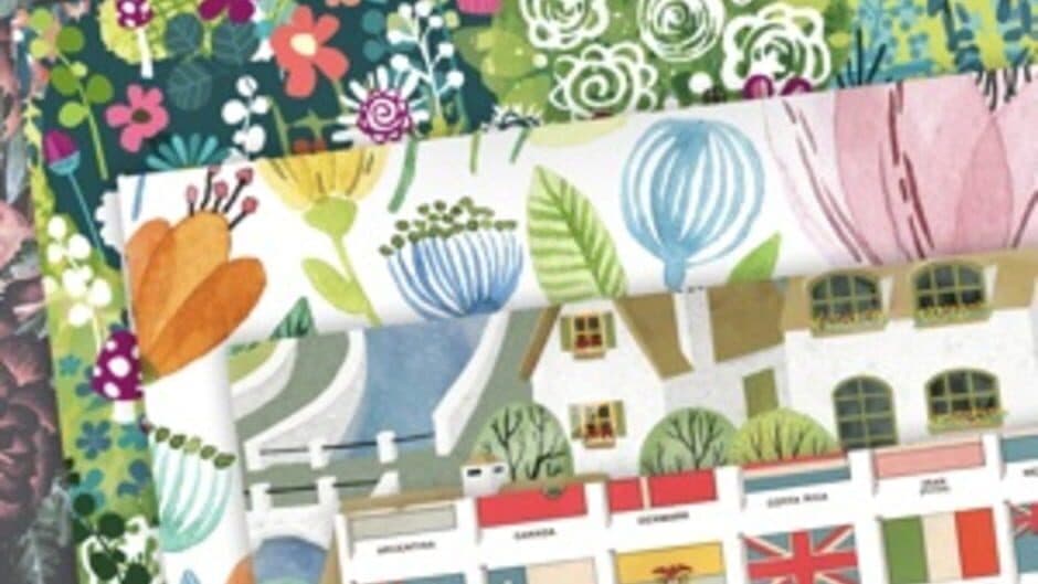 Patterned screenshot