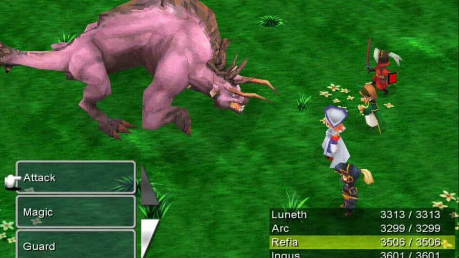 Final Fantasy III screenshot