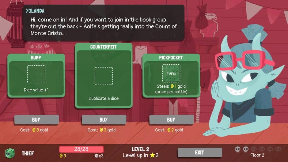 Dicey Dungeons screenshot