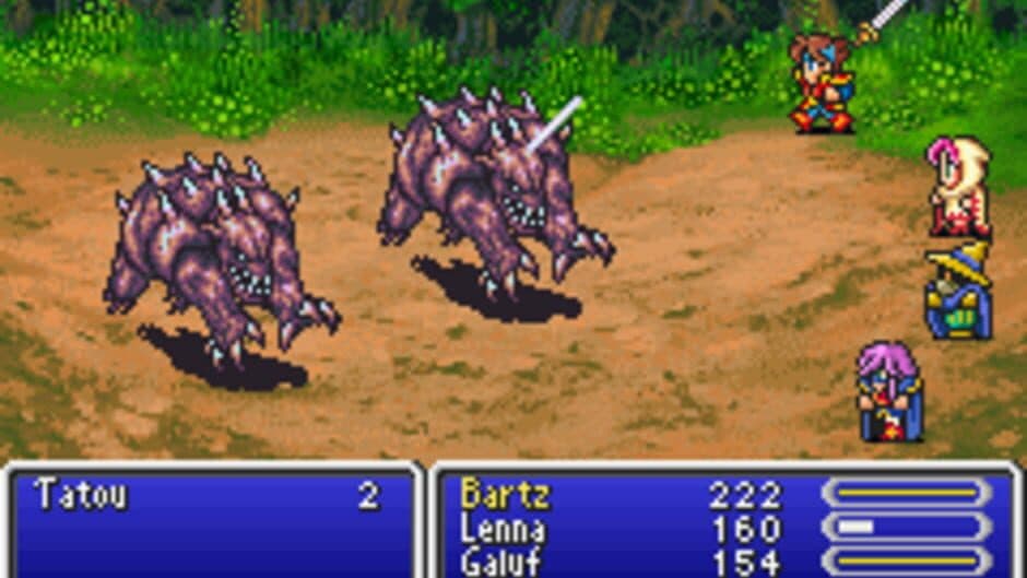 Final Fantasy V Advance screenshot