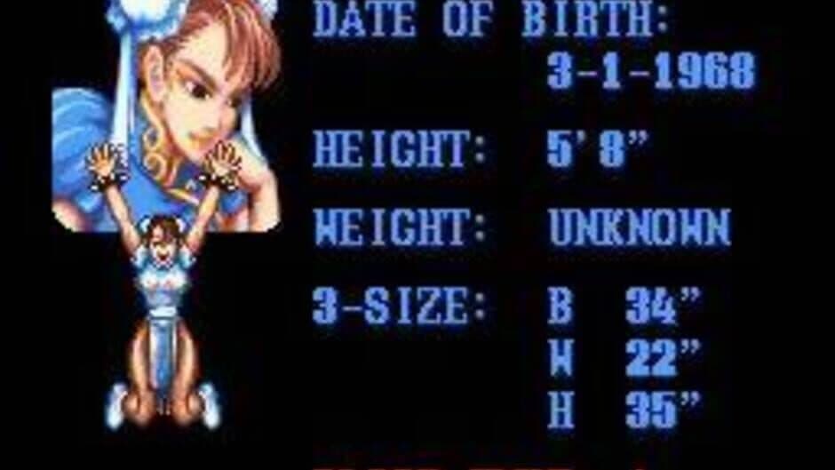 Street Fighter II screenshot