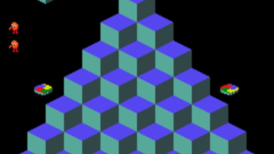 Q*bert screenshot