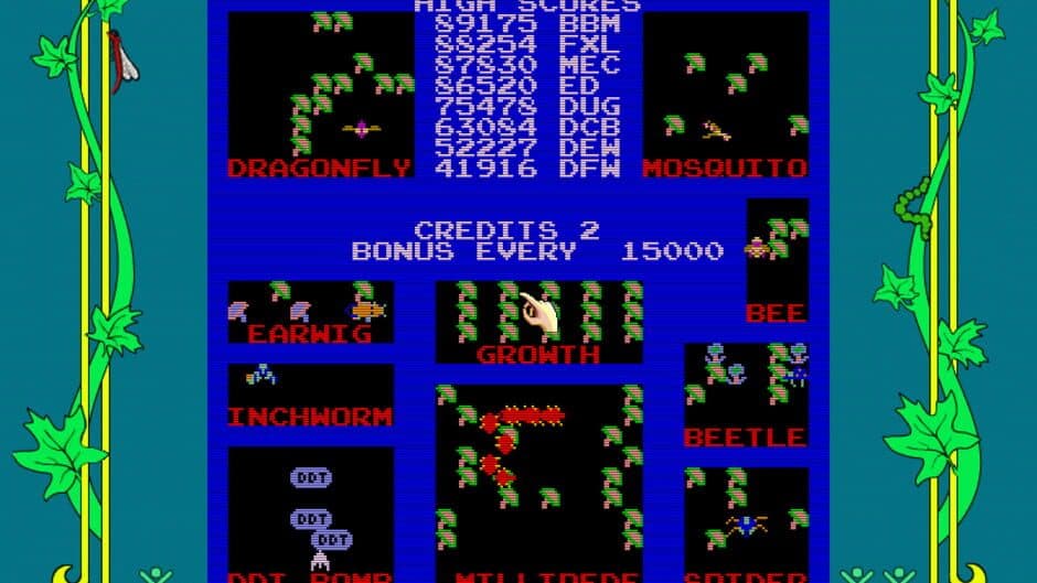 Millipede screenshot