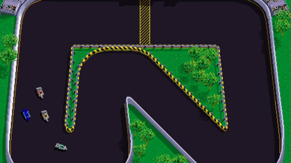 Super Sprint screenshot