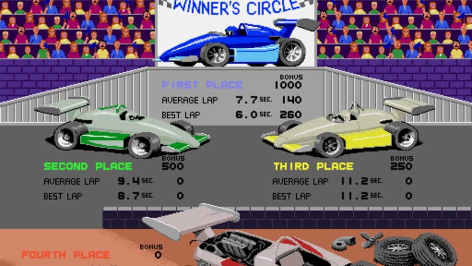 Super Sprint screenshot