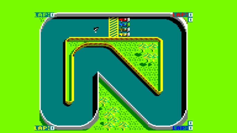 Super Sprint screenshot