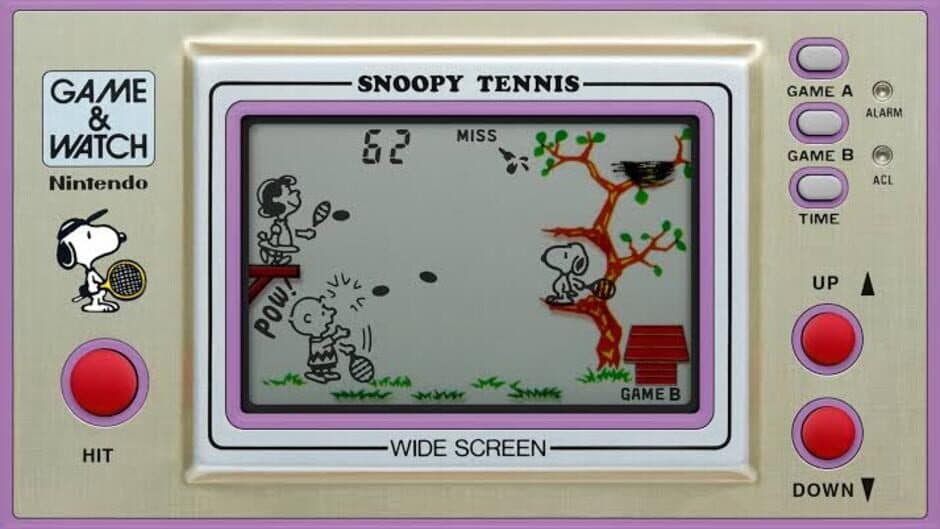 Snoopy Tennis screenshot