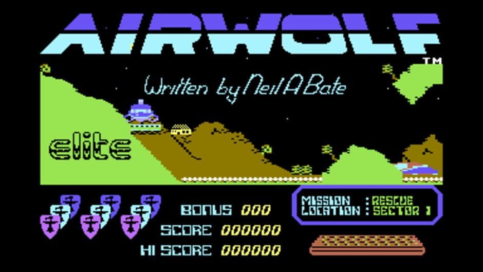 Airwolf screenshot
