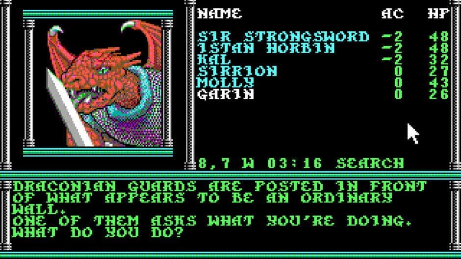 Death Knights of Krynn screenshot