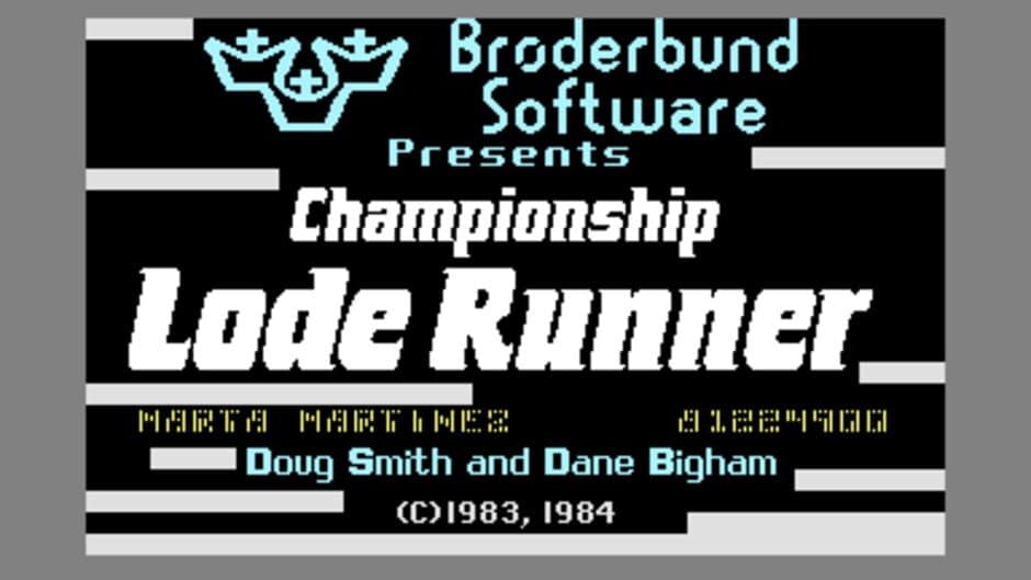 Championship Lode Runner screenshot