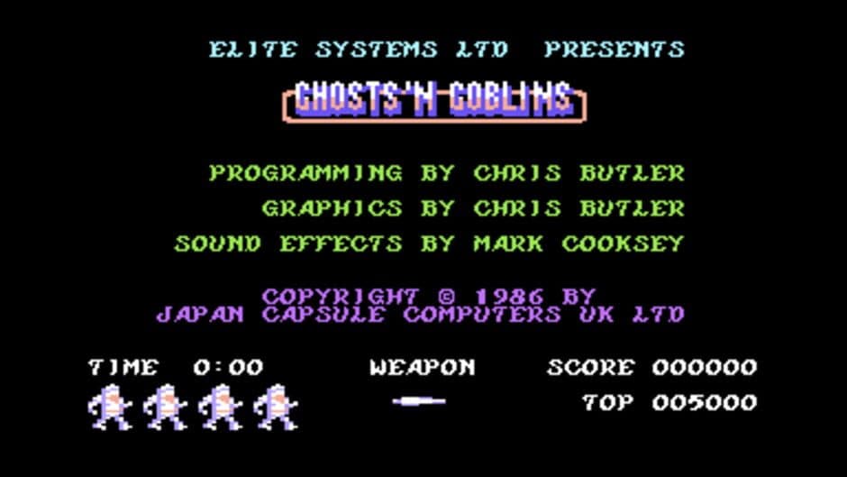 Ghosts 'n Goblins screenshot