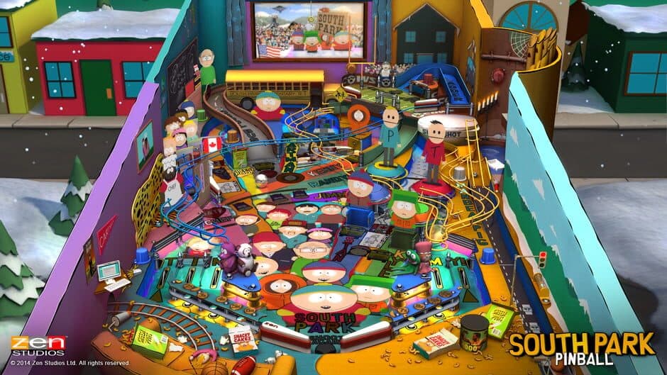 Zen Pinball 2: South Park - Super-Sweet Pinball screenshot
