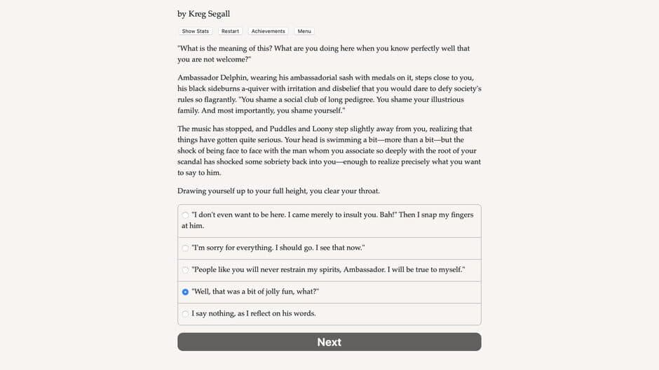 Jolly Good: Cakes and Ale screenshot