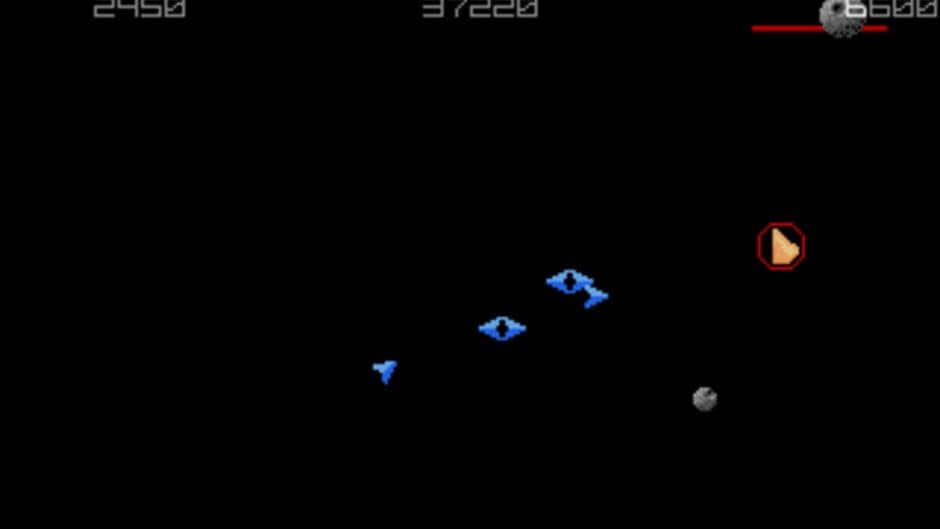 Asteroids Deluxe screenshot