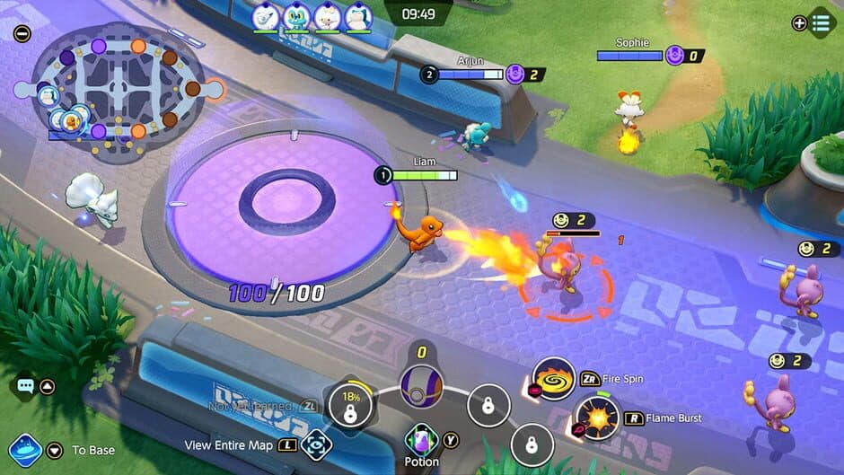 Pokémon Unite screenshot