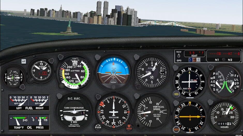 Microsoft Flight Simulator 2000 screenshot